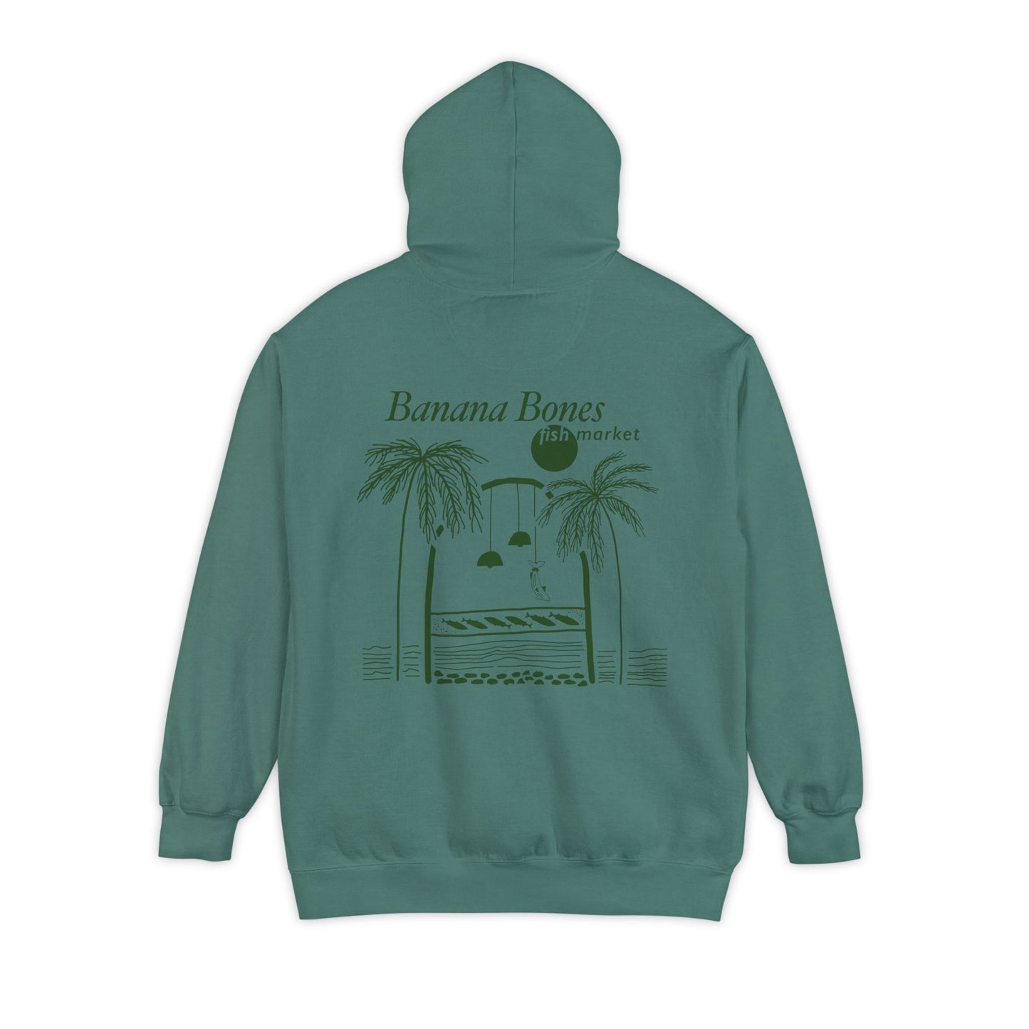 Banana Bones Fish Market Hoodie