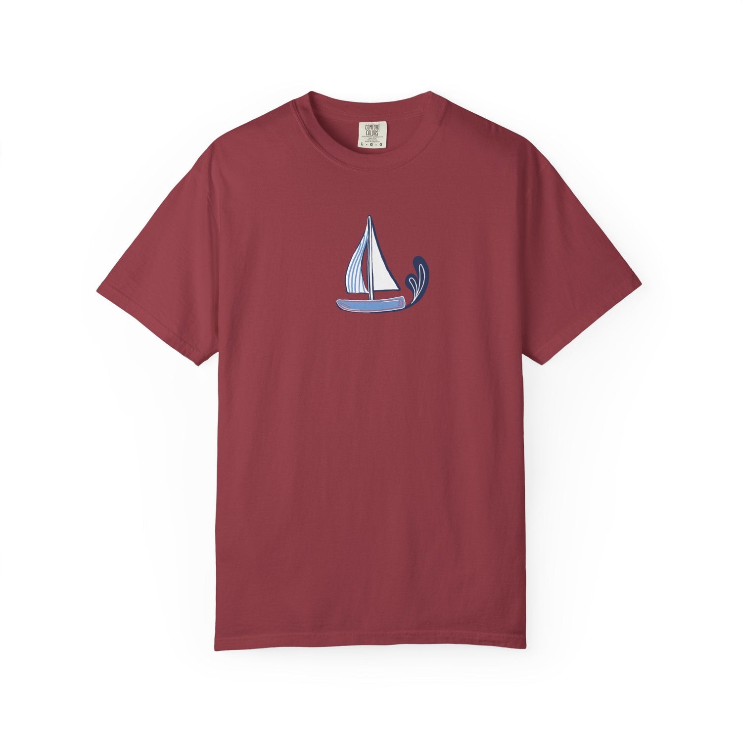 Red, Waves, and Blue