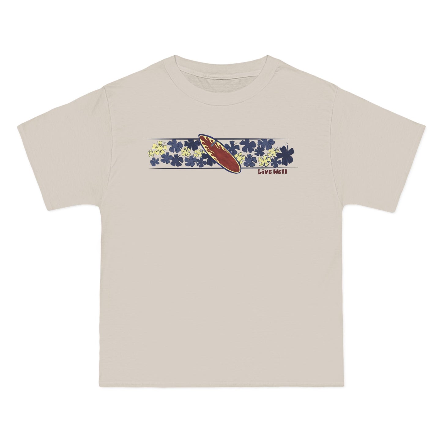 "Live Well" Surf Tee